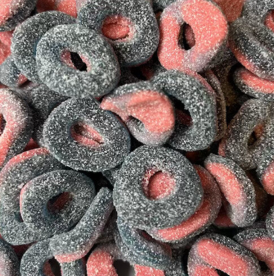 Anneaux à la framboise