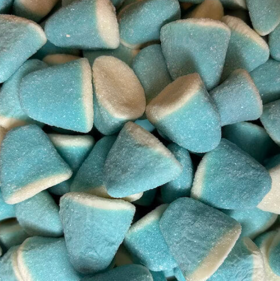 Goutes à la framboise bleue