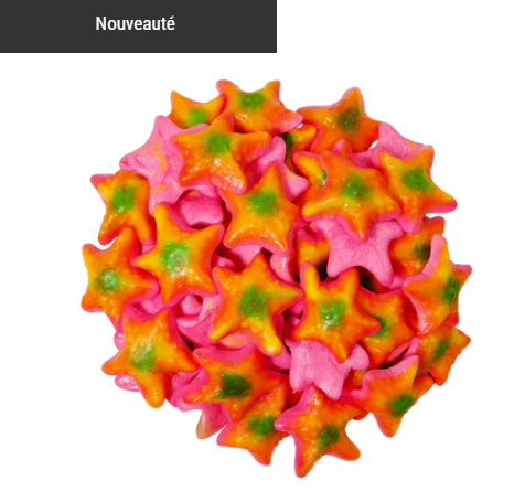 Étoiles de mer gommeuses