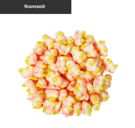 Pingouins rose et jaune à la fraise