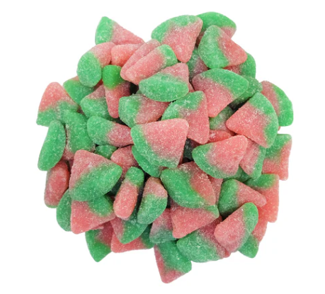 Tranches de melon d'eau sures