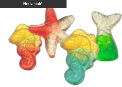 Melange brillant de l'océan