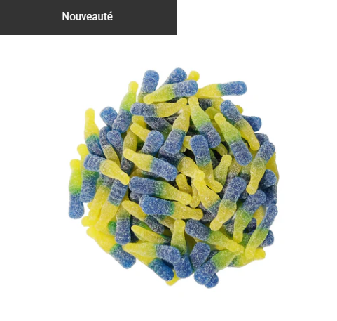 Bouteilles à la limonade-bleuet sûres