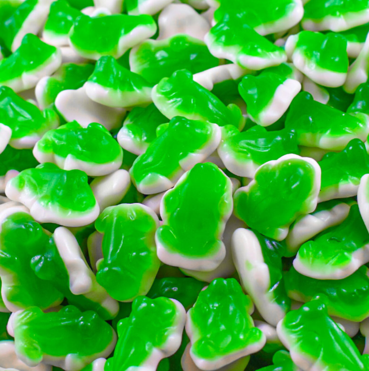 Grenouille pomme verte