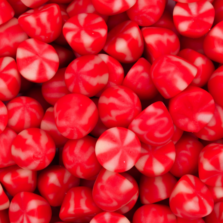 Spirales crème et fraise